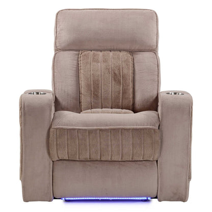 Parker House - Equinox - Mushroom Power Recliner (Set of 2) - Mushroom - MEQ-KIT-812P2-2-MURM view 5