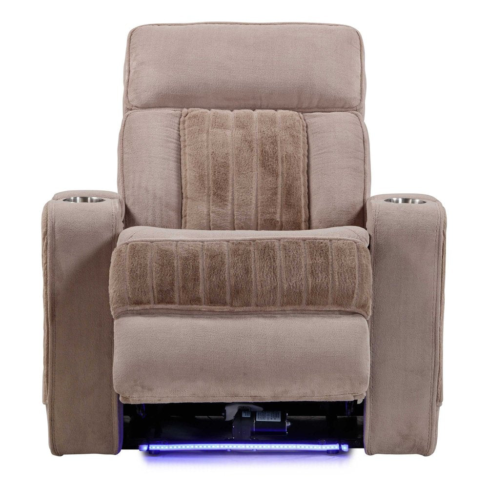 Parker House - Equinox - Mushroom Power Recliner (Set of 2) - Mushroom - MEQ-KIT-812P2-2-MURM view 6