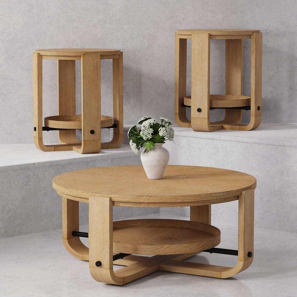 Parker House -  Escape 3 Piece Occasional Table Set - ESC-3PC-01-02 view 5