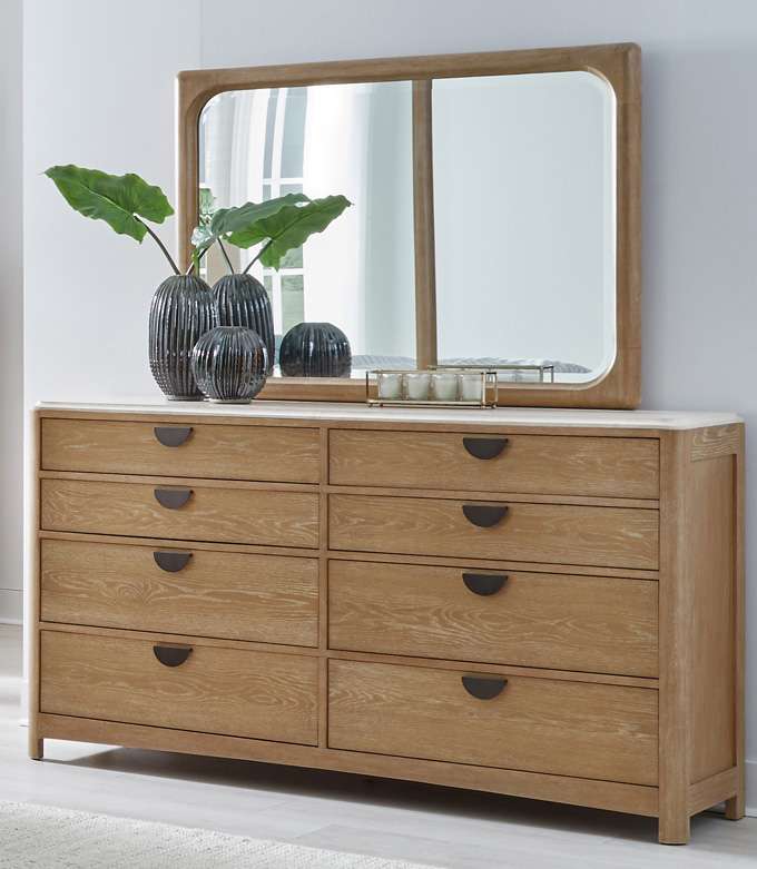 Parker House - Escape - Bedroom 8 Drawer Dresser and Mirror - BESC-2131-2 veiw 1