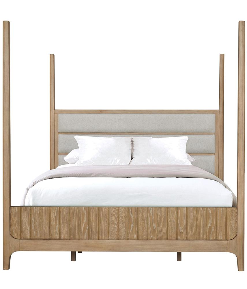 Parker House - Escape - Bedroom King Poster Bed with 2 Nightstands and Dresser with Mirror - BESC-5PC-1166-DMN2 veiw 8
