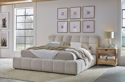 Parker House - Escape - Bedroom King Upholstered Bed and Nightstand - BESC-KIT-K2N-FYRR view 1