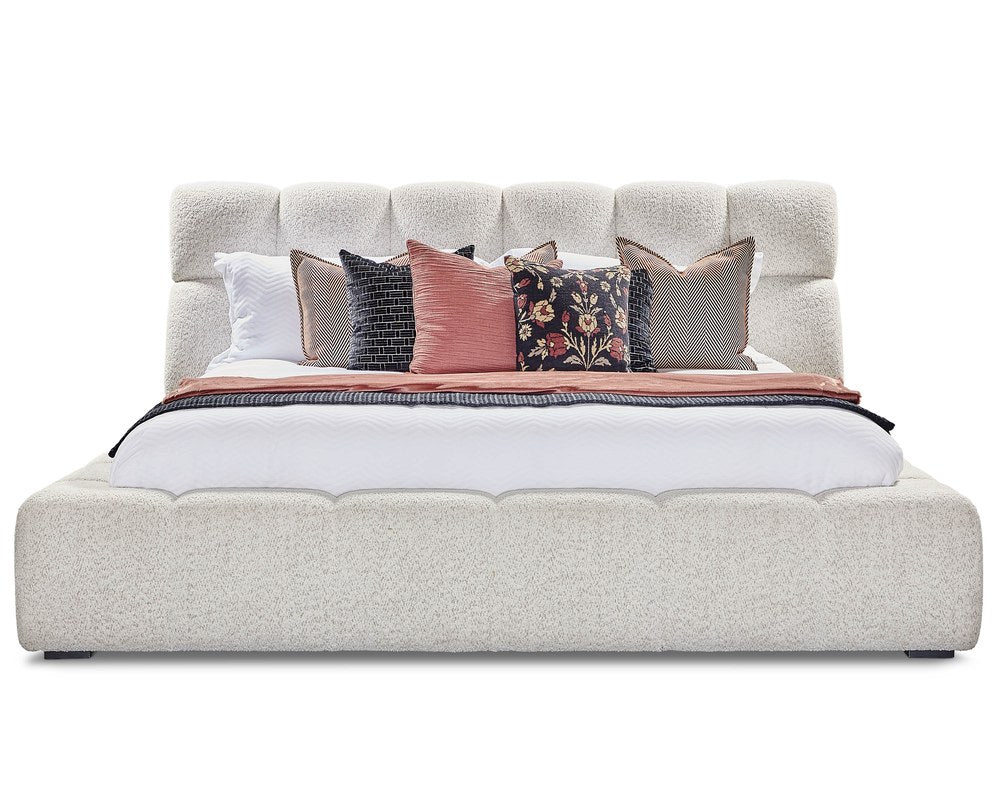 Parker House - Escape - Bedroom King Upholstered Bed with 2 Nightstands and Dresser with Mirror - BESC-KIT-K5DMN2-FYRR view 4