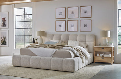 Parker House - Escape - Bedroom King Upholstered Bed with 2 Nightstands - BESC-KIT-K3N2-FYRR view 1