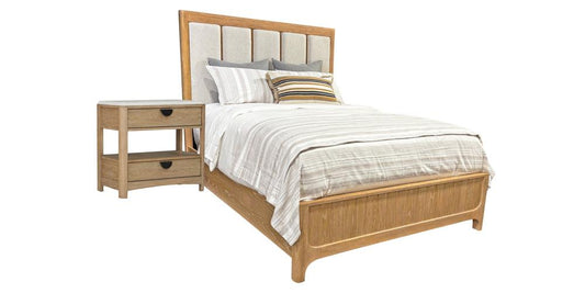 Parker House - Escape - Bedroom Queen 5/0 Panel Bed & Nightstand - BESC-2PC-1250-N veiw 1