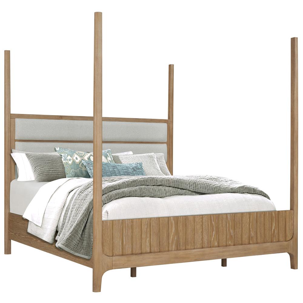 Parker House - Escape - Bedroom Queen 5/0 Poster Bed & Nightstand - BESC-2PC-1150-N veiw 2