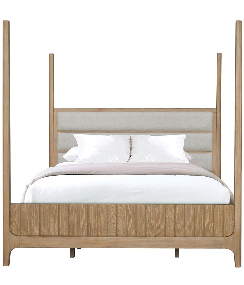 Parker House - Escape - Bedroom Queen 5/0 Poster Bed & Nightstand - BESC-2PC-1150-N veiw 3