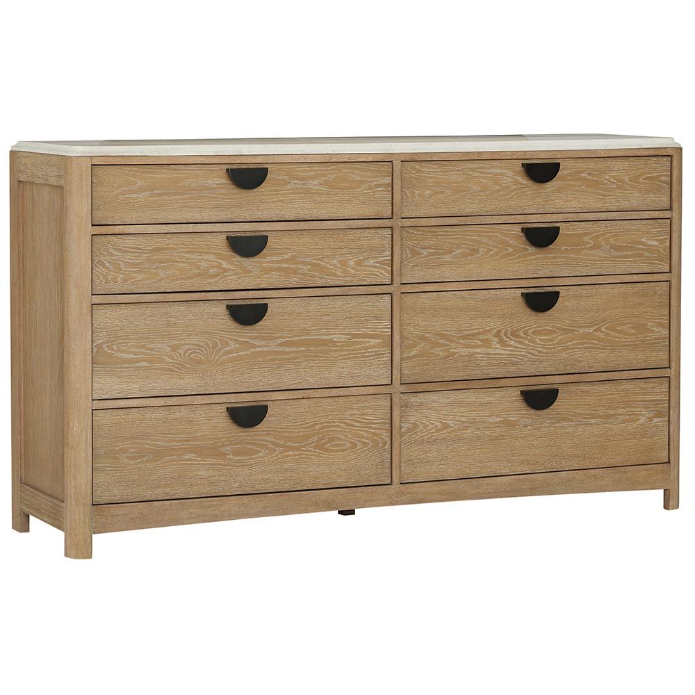 Parker House - Escape - Bedroom Queen Panel Bed 2 Nightstands and Dresser with Mirror - BESC-5PC-1250-DMN2 veiw 12