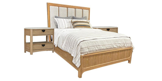 Parker House - Escape - Bedroom Queen Panel Bed with 2 Nightstands - BESC-3PC-1250-N2 veiw 1