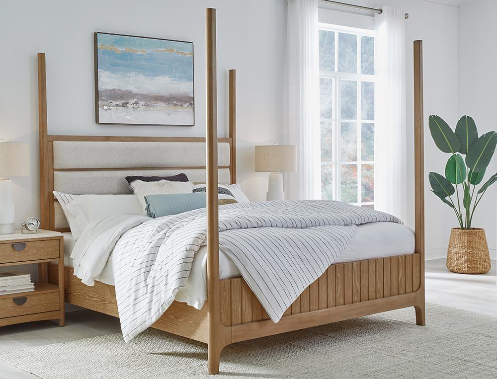 Parker House - Escape - Bedroom Queen Poster Bed with 2 Nightstands - BESC-3PC-1150-N2 veiw 3