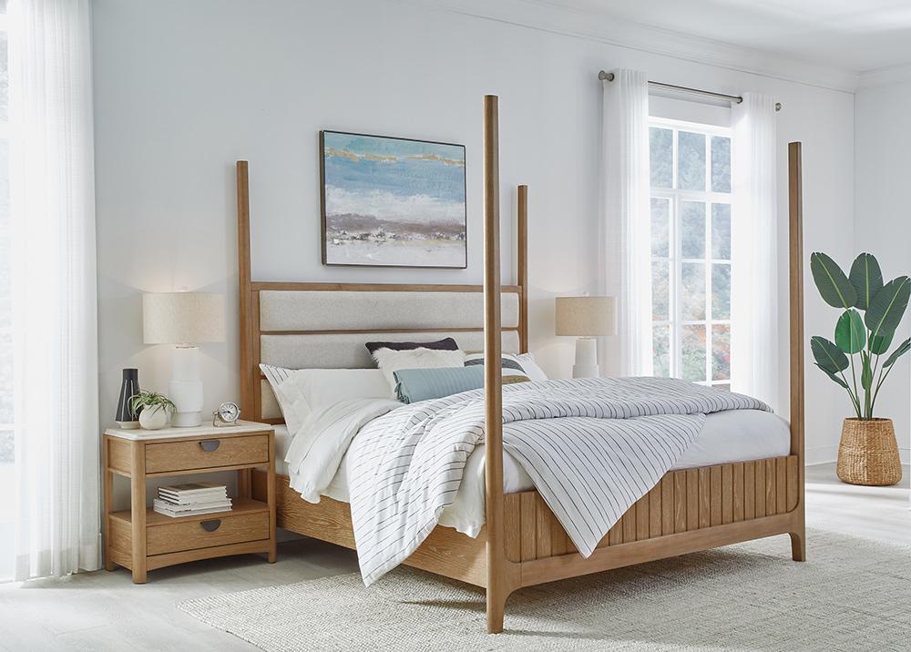 Parker House - Escape - Bedroom Queen Poster Bed with 2 Nightstands - BESC-3PC-1150-N2 veiw 11