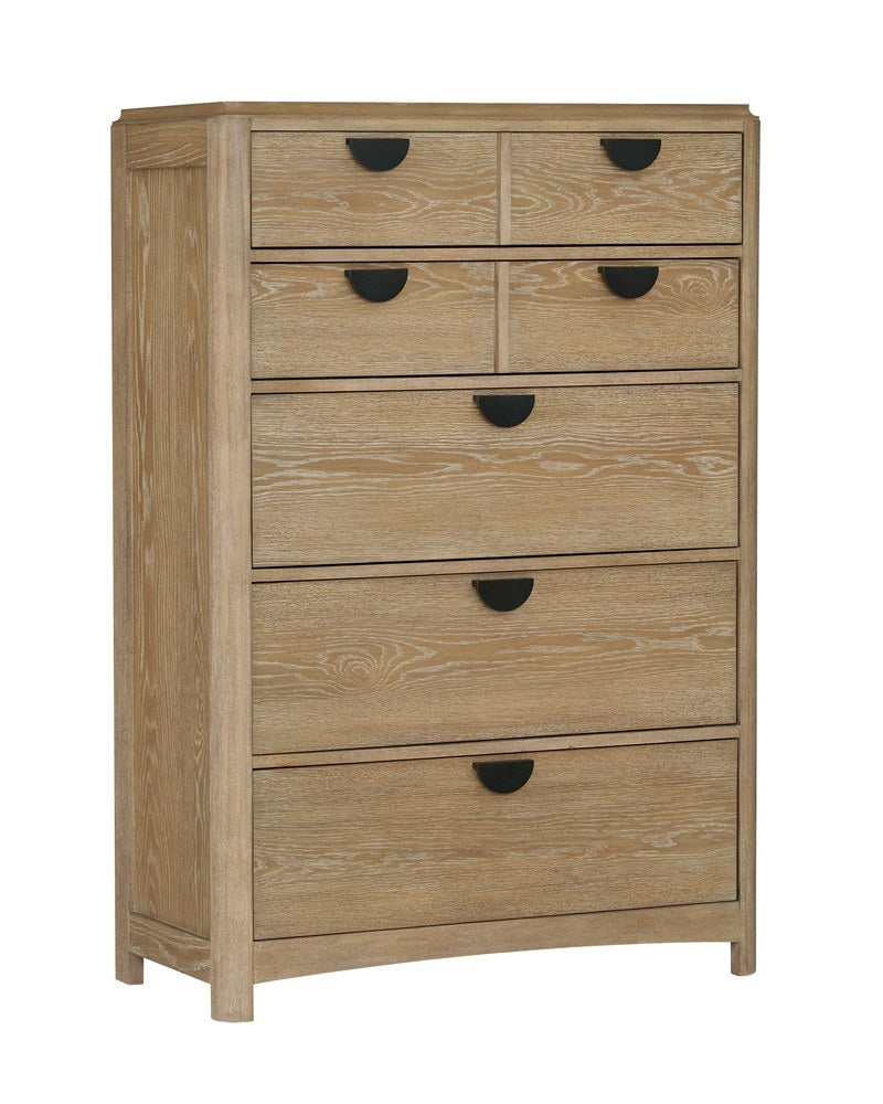 Parker House - Escape - Bedroom Queen Upholstered Bed 2 Nightstands Dresser with Mirror and Chest - BESC-KIT-Q6DMN2C-FYRR view 14