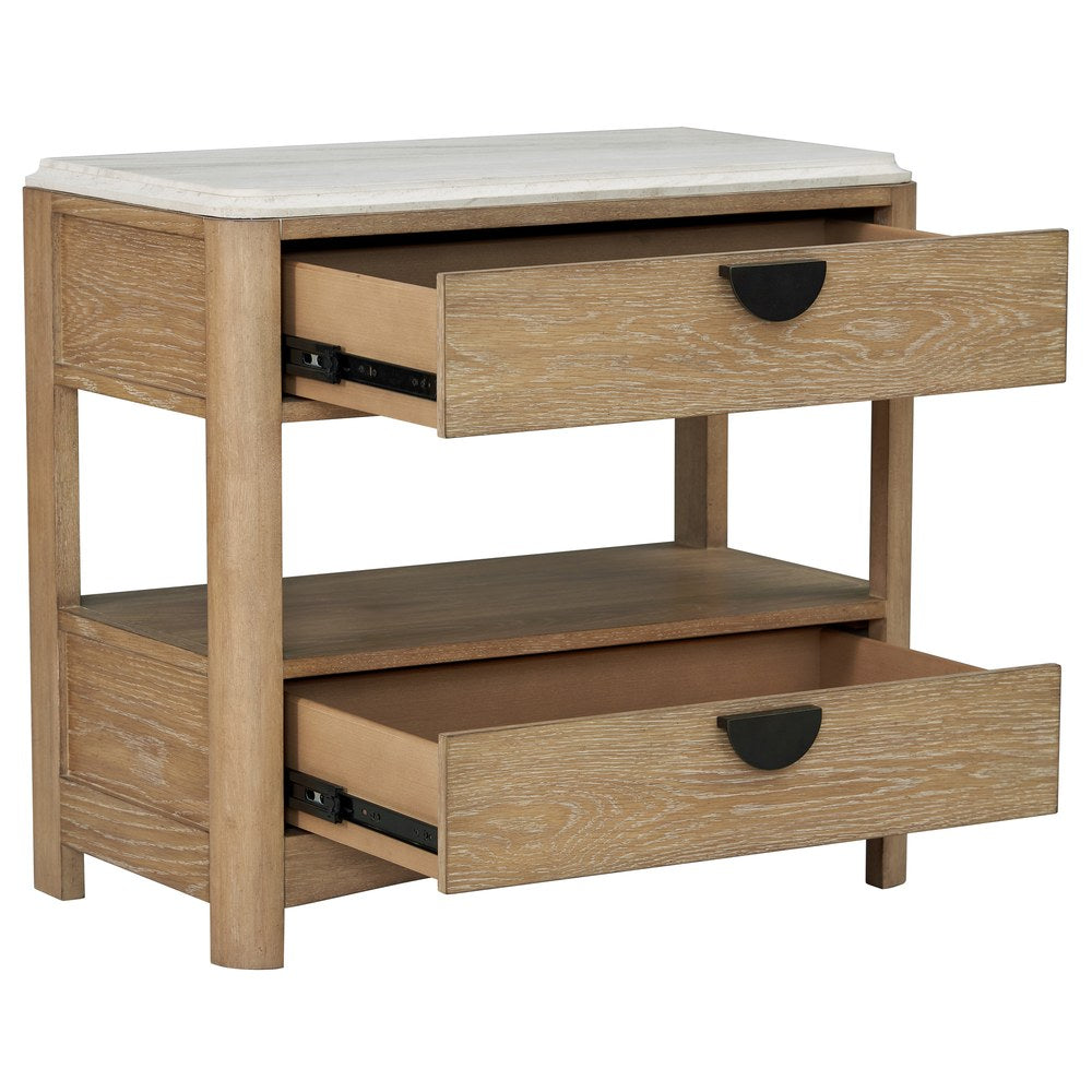 Parker House - Escape - Bedroom Queen Upholstered Bed with 2 Nightstands - BESC-KIT-Q3N2-FYRR view 7