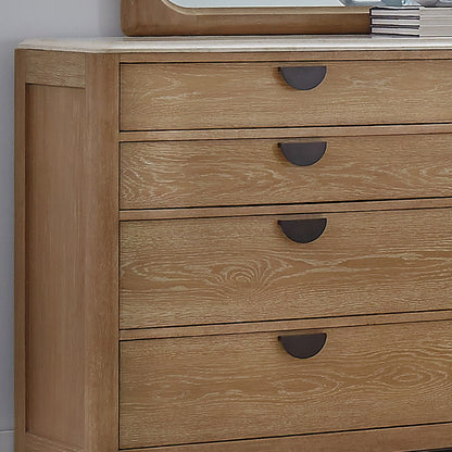 Parker House - Escape - Bedroom Queen Upholstered Bed with Dresser and Mirror - BESC-KIT-Q3DM-FYRR view 14