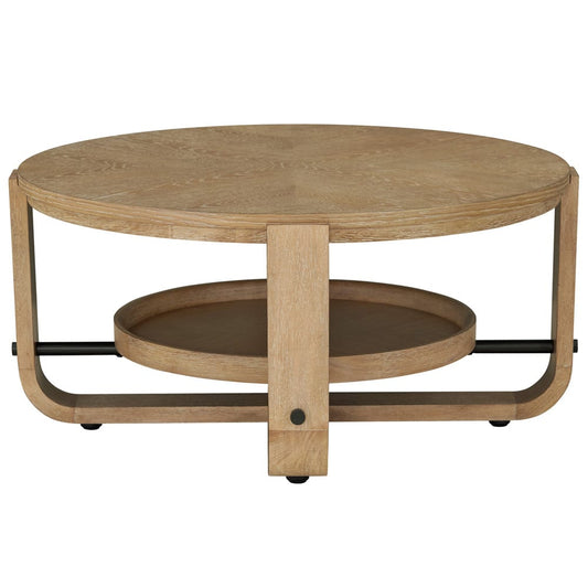 Parker House - Escape Cocktail Table Round with Shelf - ESC#01 view 2