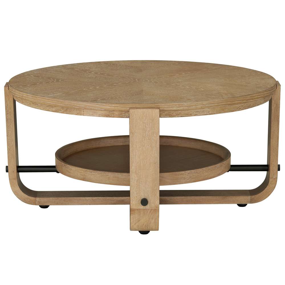 Parker House - Escape Cocktail Table Round with Shelf - ESC#01 veiw 2