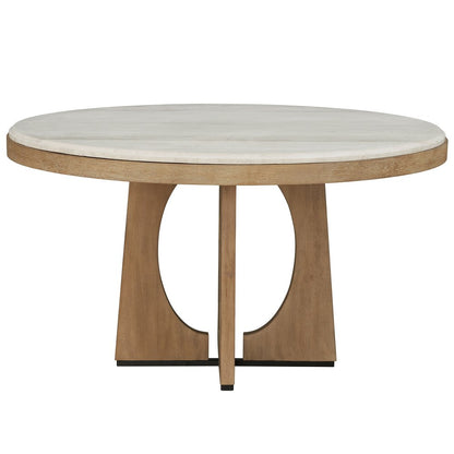 Parker House - Escape - Dining 54 Inch Round Table with 4 Ladderback Chairs - Glazed Natural Oak Mirage Mist - DESC-5PC-54RND-2018 view 6