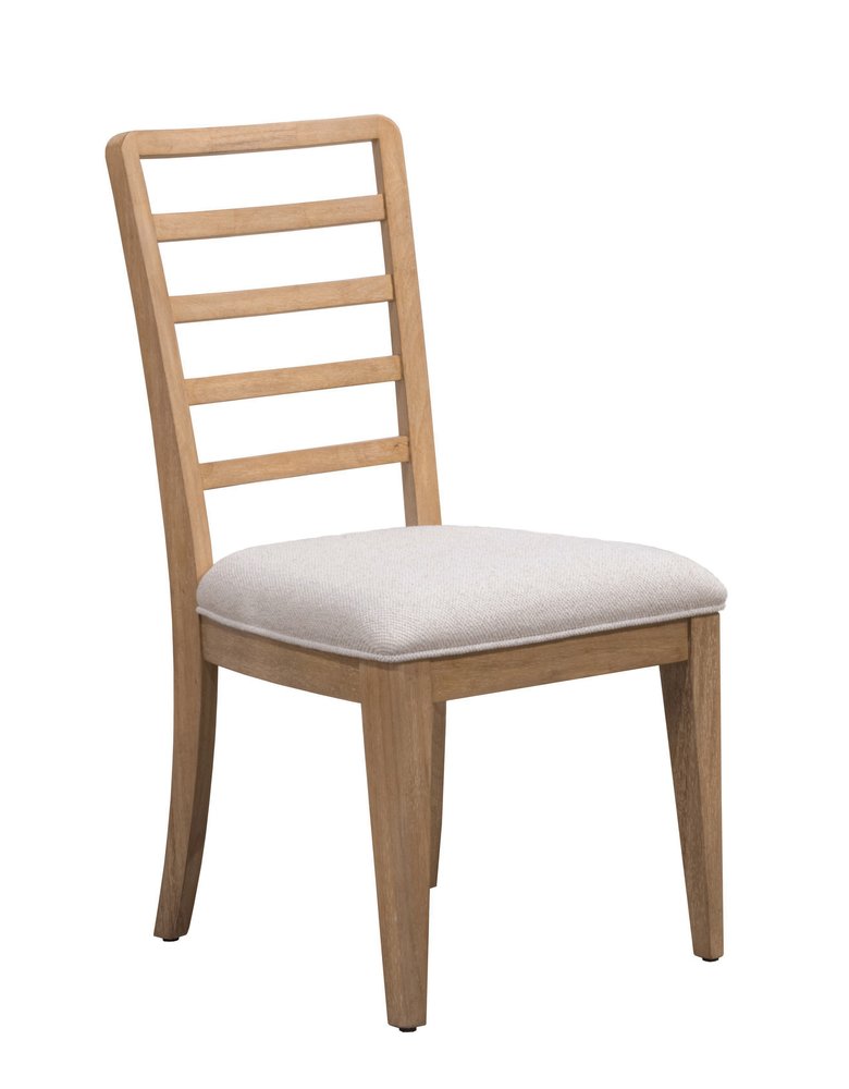 Parker House - Escape - Dining 54 Inch Round Table with 4 Ladderback Chairs - Glazed Natural Oak Mirage Mist - DESC-5PC-54RND-2018 view 8