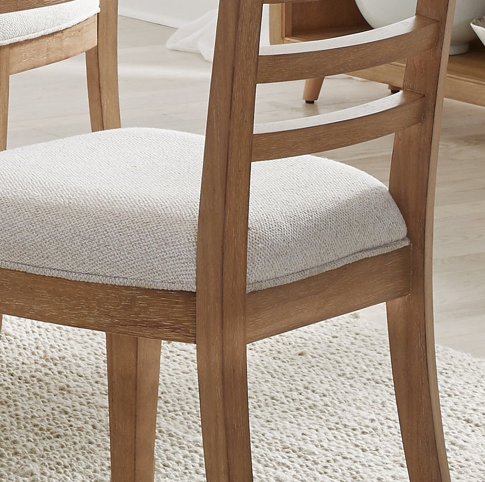 Parker House - Escape - Dining 54 Inch Round Table with 4 Ladderback Chairs - Glazed Natural Oak Mirage Mist - DESC-5PC-54RND-2018 view 10