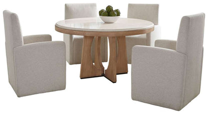 Parker House -  Escape - Dining 54in Round Table with 4 caster chairs - DESC-5PC-54RND-2618 view 1