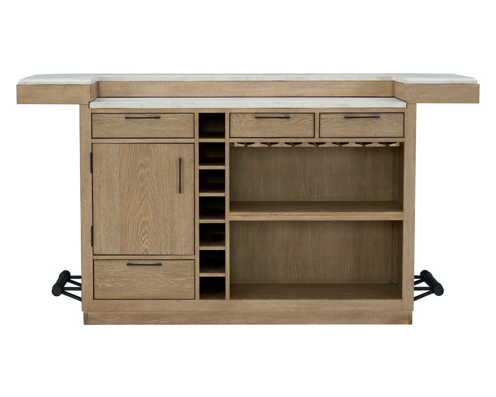 Parker House - Escape - Dining 78 In. Bar with Stone Top - DESC#78BAR-2 view 8
