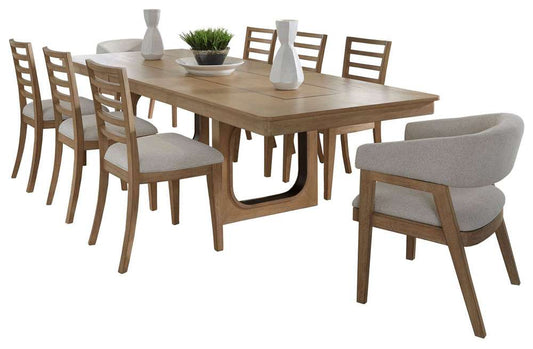 Parker House -  Escape - Dining 84 In. Rectangular Extendable Table With 8 Chairs - DESC-9PC-84REC-2118 veiw 1