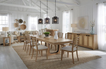 Parker House - Escape - Dining 84 In. Rectangular Extendable Table with Console & 8 Ladderback Chairs - DESC-10PC-84REC-2018 view 5