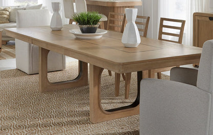 Parker House - Escape - Dining 84 Inch Rectangular Extendable Table with Console and 8 Ladderback Chairs - Glazed Natural Oak Mirage Mist - DESC-10PC-84REC-90-2018 view 4