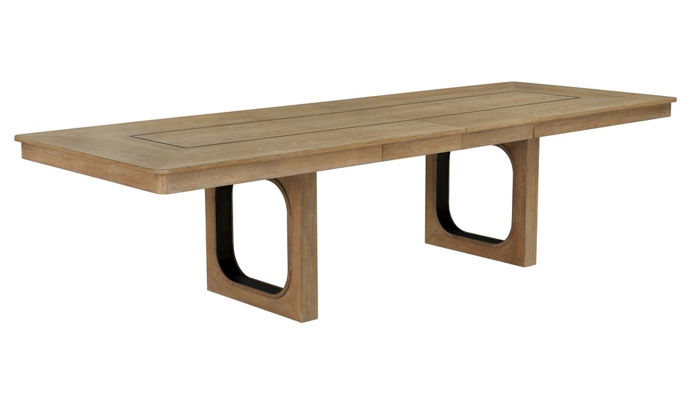 Parker House - Escape - Dining 84 Inch Rectangular Extendable Table with Console and 8 Ladderback Chairs - Glazed Natural Oak Mirage Mist - DESC-10PC-84REC-90-2018 view 7