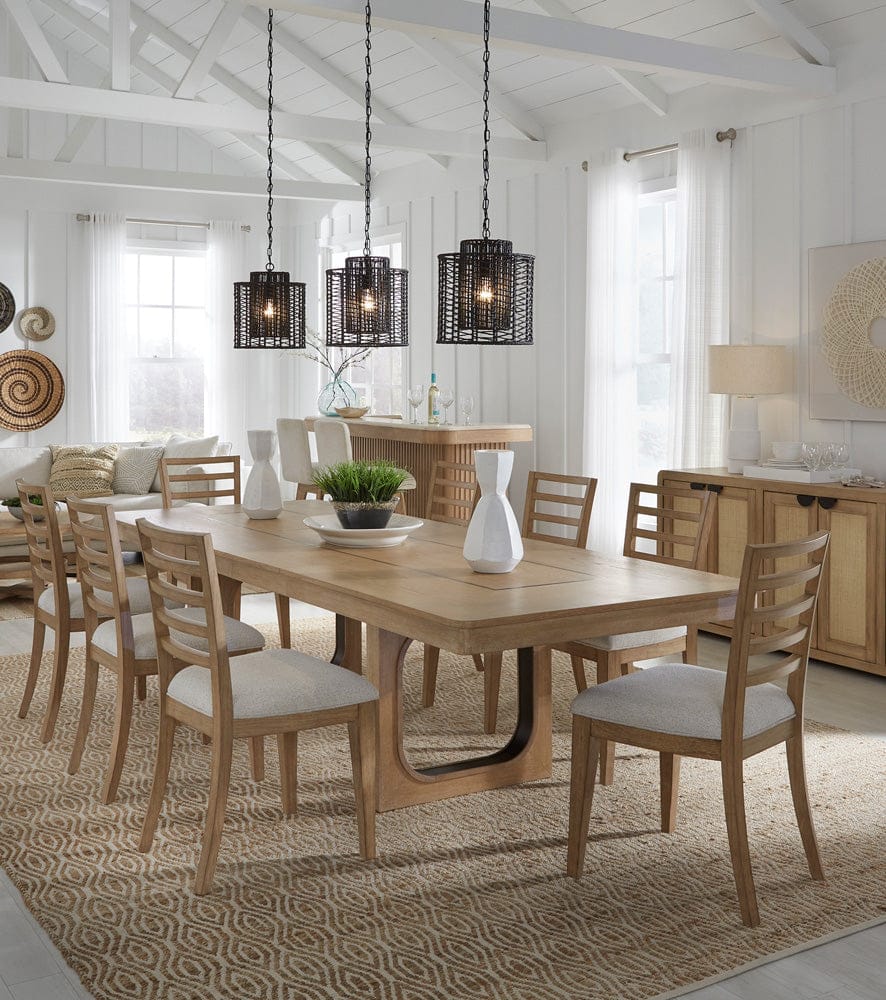Parker House - Escape - Dining 84in Rectangular Table with 8 ladderback chairs - DESC-9PC-84REC-2018 view 7