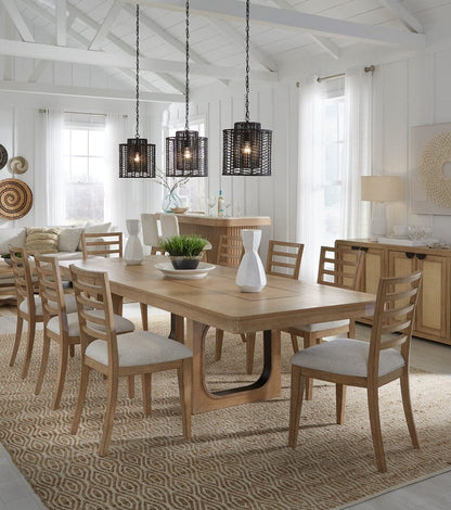 Parker House - Escape - Dining 84in Rectangular Table with 8 ladderback chairs - DESC-9PC-84REC-2018 view 7