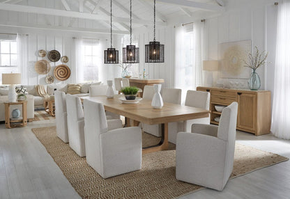 Parker House - Escape - Dining 84in Rectangular Table with console & 8 caster chairs - DESC-10PC-84REC-72-2618 view 11