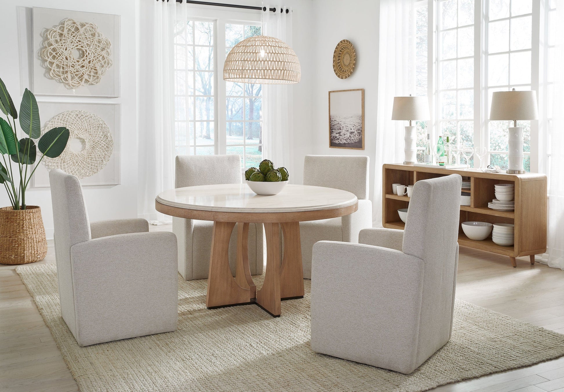 Parker House - Escape - Dining Upholstered Caster Chair - DESC#2618 view 5