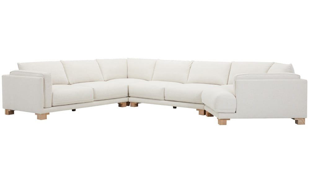 Parker House - Escape - Mirage Mist 4pc Sectional Package A - SESC-PACK4A-MRMS view 1