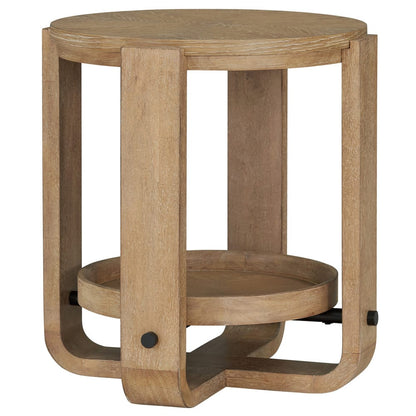 Parker House - Escape Round End Table with Shelf - ESC#02 view 1