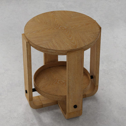 Parker House - Escape Round End Table with Shelf - ESC#02 view 6