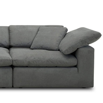 Parker House - Exhale - Mathis Thunder 5pc Sectional Package A - SXHL-PACK5A-MTHU view 2