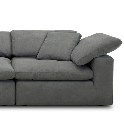 Parker House - Exhale - Mathis Thunder 6pc Sectional Package A - SXHL-PACK6A-MTHU view 2