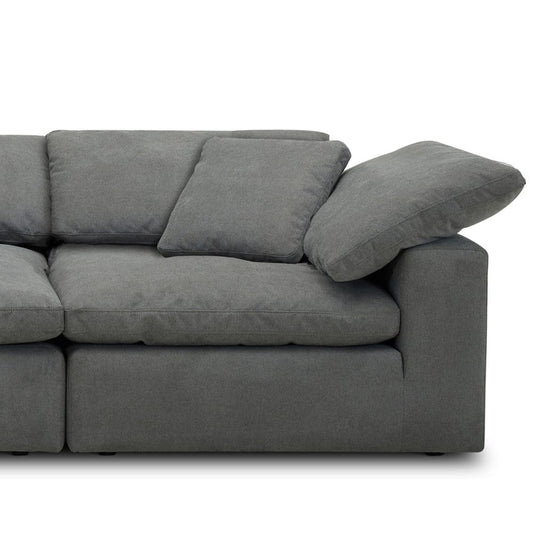 Parker House - Exhale - Mathis Thunder 6pc Sectional Package A - SXHL-PACK6A-MTHU view 2