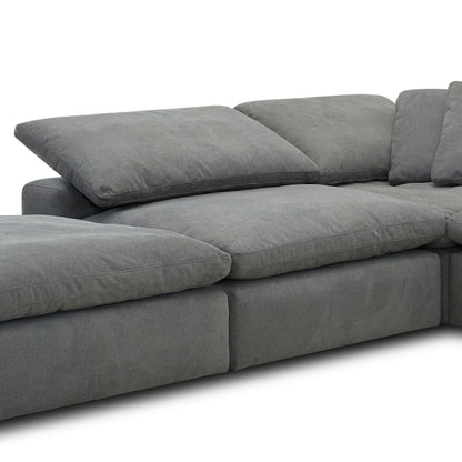 Parker House - Exhale - Mathis Thunder 6pc Sectional Package A - SXHL-PACK6A-MTHU view 3