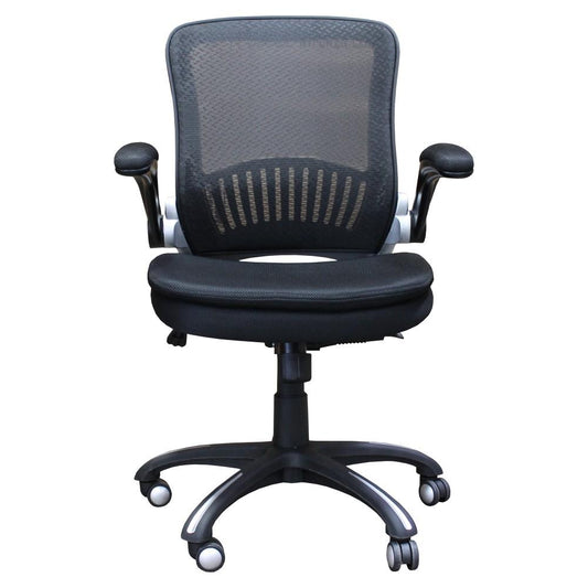 Parker House - Fabric Desk Chair in Black Color - DC301-BLK veiw 2