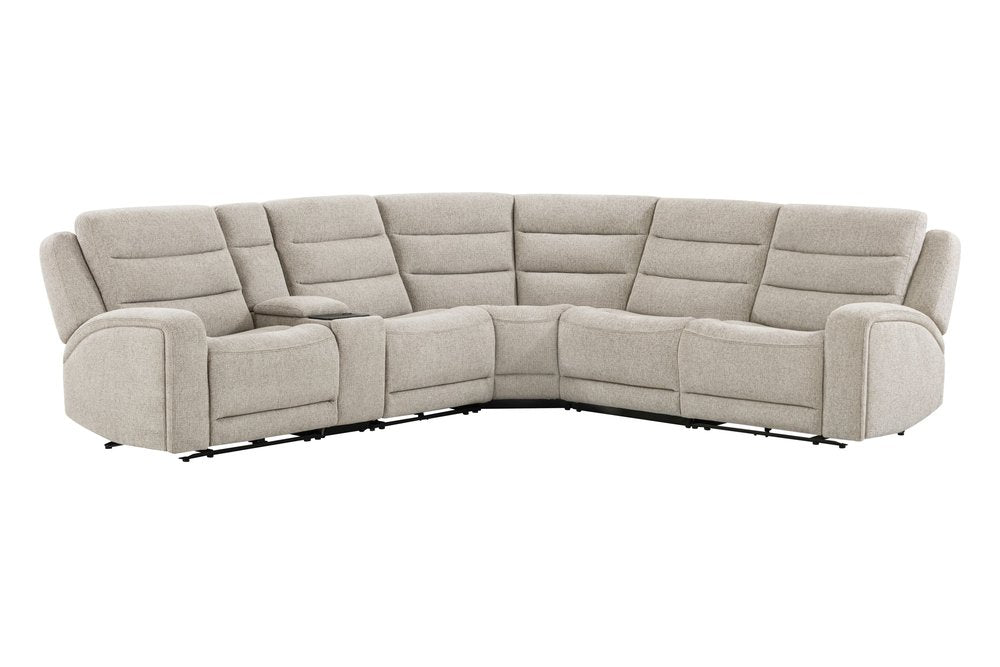Parker House - Felix - Mari Fawn 6 Piece Zero Gravity Power Reclining Sectional - Mari Fawn - MFLX-KIT-6A-P2Z-MAFA view 2