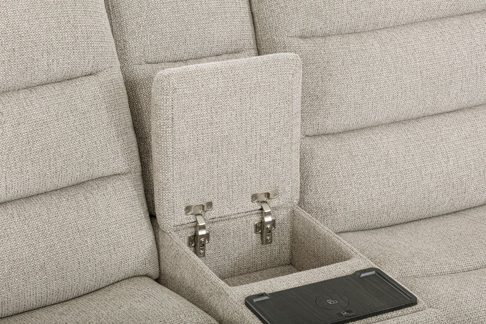 Parker House - Felix - Mari Fawn 6 Piece Zero Gravity Power Reclining Sectional - Mari Fawn - MFLX-KIT-6A-P2Z-MAFA view 4