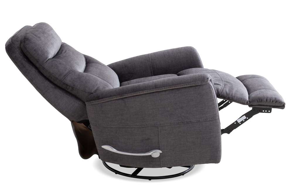 Parker House -  Gemini - Capri Charcoal Swivel Glider Recliner (Set of 2) - MGEM#812GS-2-CCH veiw 4