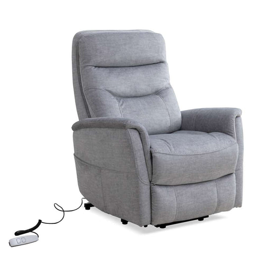 Parker House - Gemini - Capri Silver Power Lift Recliner with Articulating Headrest - MGEM#812LIFT-CSI view 1