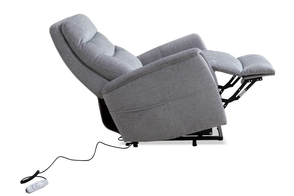 Parker House - Gemini - Capri Silver Power Lift Recliner with Articulating Headrest - MGEM#812LIFT-CSI view 7