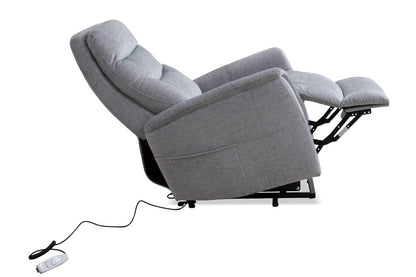Parker House - Gemini - Capri Silver Power Lift Recliner with Articulating Headrest - MGEM#812LIFT-CSI view 7