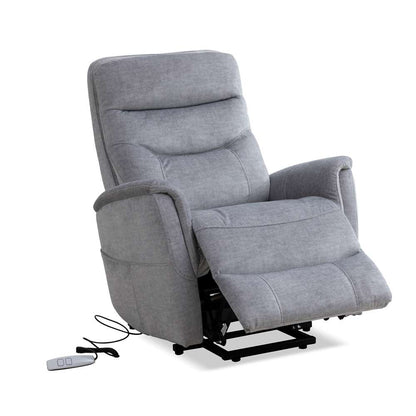 Parker House -  Gemini - Capri Silver Power Lift Recliner with Articulating Headrest (Set of 2) - MGEM#812LIFT-2-CSI veiw 3