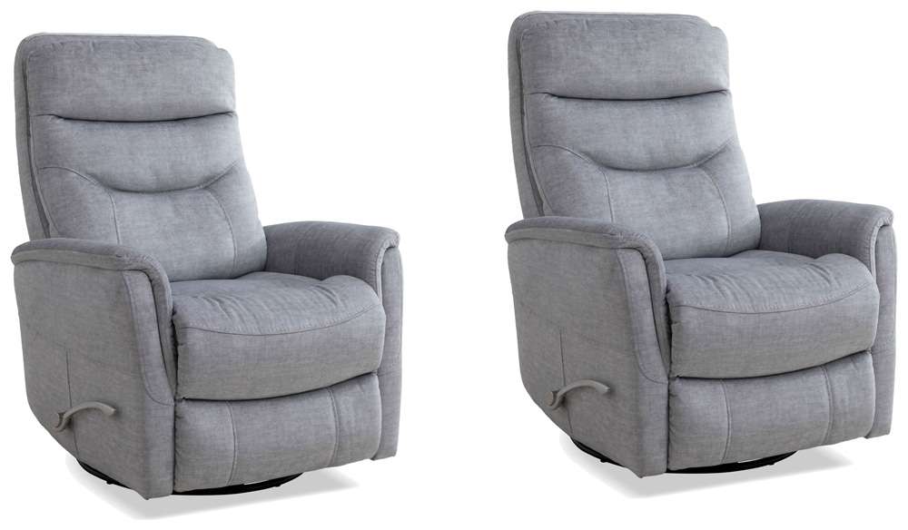 Parker House -  Gemini - Capri Silver Swivel Glider Recliner (Set of 2) - MGEM#812GS-2-CSI veiw 1
