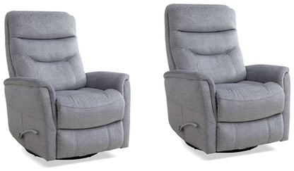 Parker House -  Gemini - Capri Silver Swivel Glider Recliner (Set of 2) - MGEM#812GS-2-CSI veiw 1